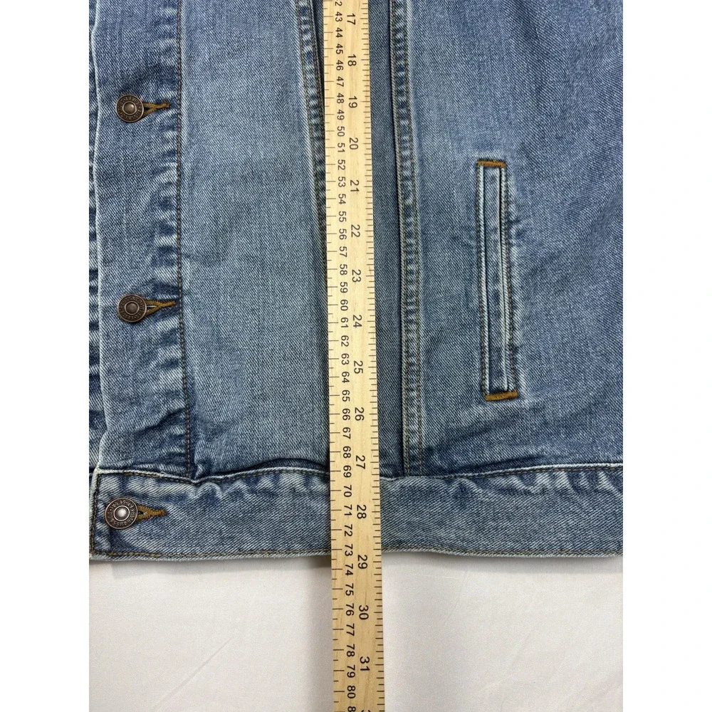 Levis Standard Trucker Blue Jean Denim Jacket 70507 Men XXL